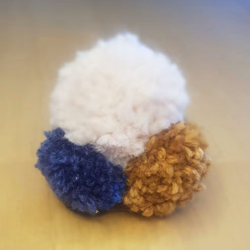 Elastique à cheveux - Pompon