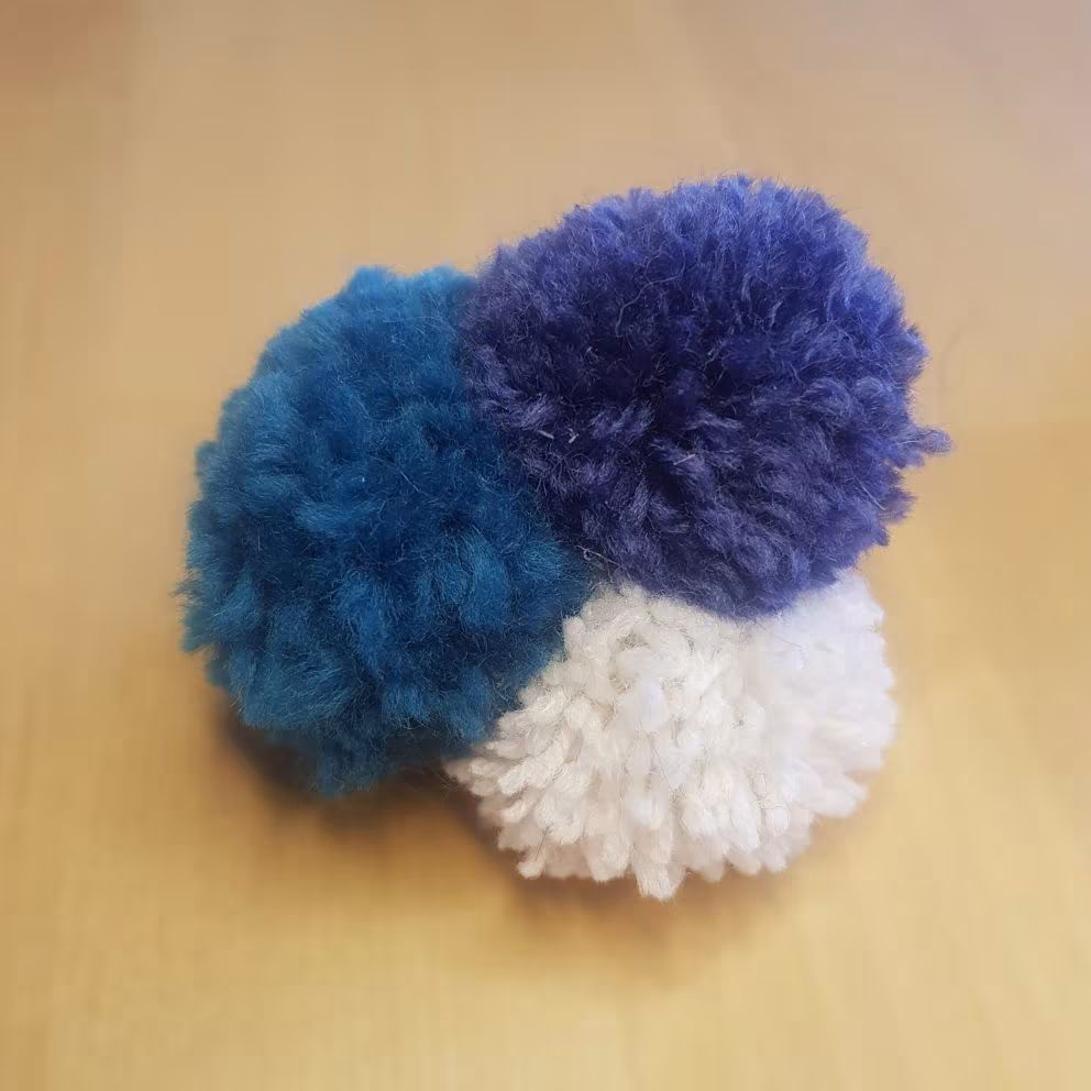 Elastique à cheveux - Pompon