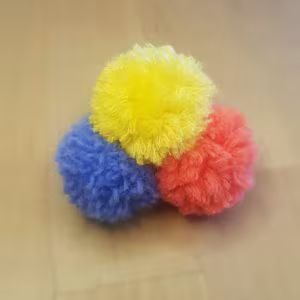 Elastique à cheveux - Pompon