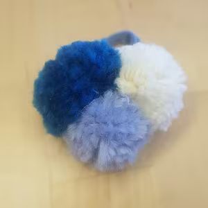 Elastique à cheveux - Pompon