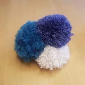 Elastique à cheveux - Pompon