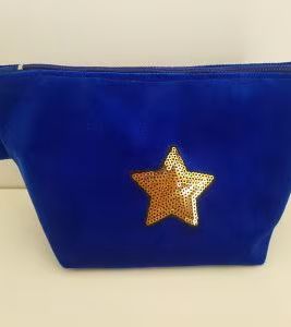 Grande trousse rectangle velours