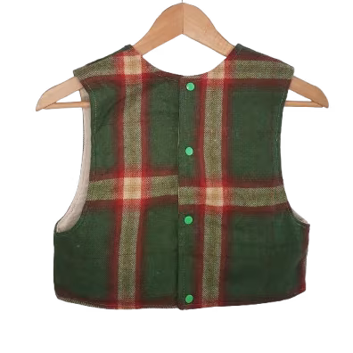 Gilet de berger enfant réversible