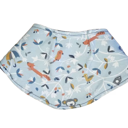 Bavoir bandana triangle
