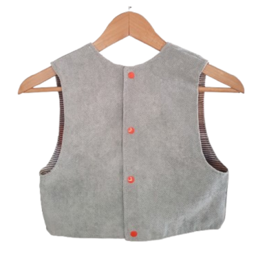 Gilet de berger enfant réversible