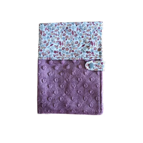 Protège carnet de santé avec deux pochettes