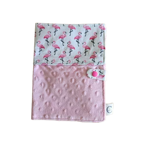 Protège carnet de santé avec deux pochettes