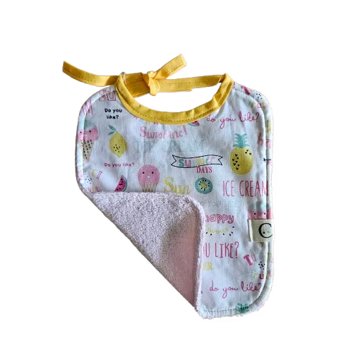Bavoir bébé rectangle 1er âge