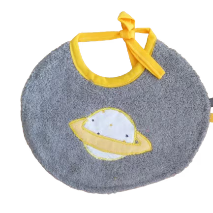 Bavoir bébé rond 1er âge