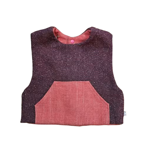 Gilet de berger enfant réversible
