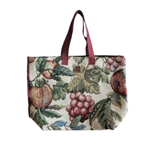 Grand sac cabas en tissu d'ameublement