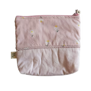 Trousse bi-couleur plate