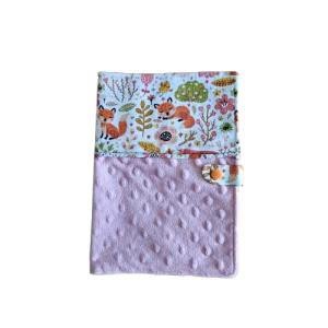 Protège carnet de santé avec deux pochettes