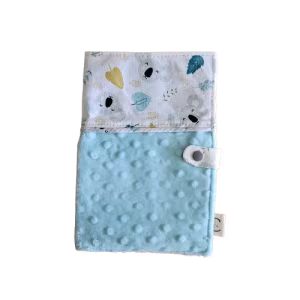 Protège carnet de santé avec deux pochettes
