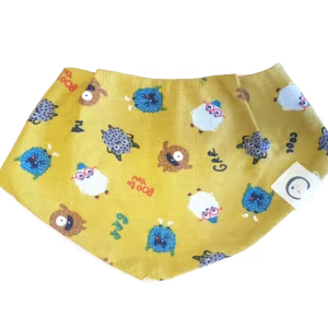 Bavoir bandana triangle