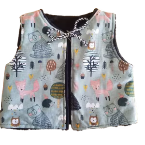Gilet de Berger enfant réversible