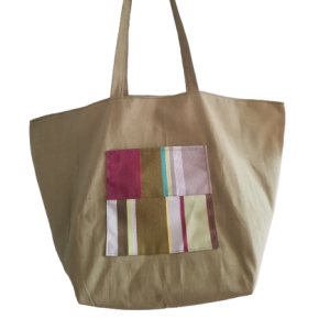 Grand sac cabas carré
