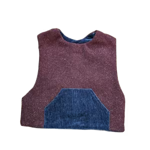 Gilet de berger enfant réversible