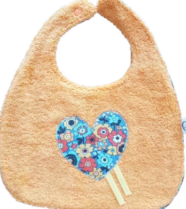 Bavoir Grande taille - Premiers repas - vintage