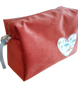 Trousse de toilette rectangulaire impermeable