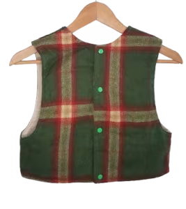 Gilet de berger enfant réversible