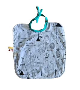 Bavoir Grande taille - Premiers Repas - rectangle
