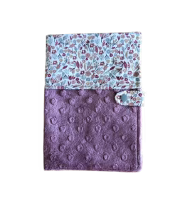 Protège carnet de santé avec deux pochettes
