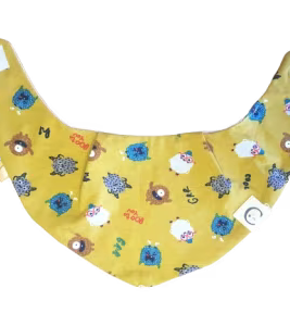 Bavoir bandana triangle