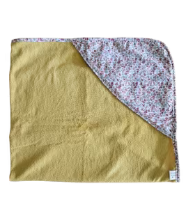 Grande cape de bain bébé 1mx1m