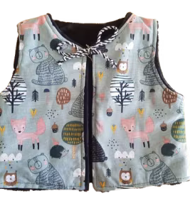 Gilet de Berger enfant réversible